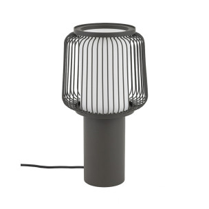 Настільна лампа Nowodvorski 12253 Nome E27 1x25W IP20 графітова